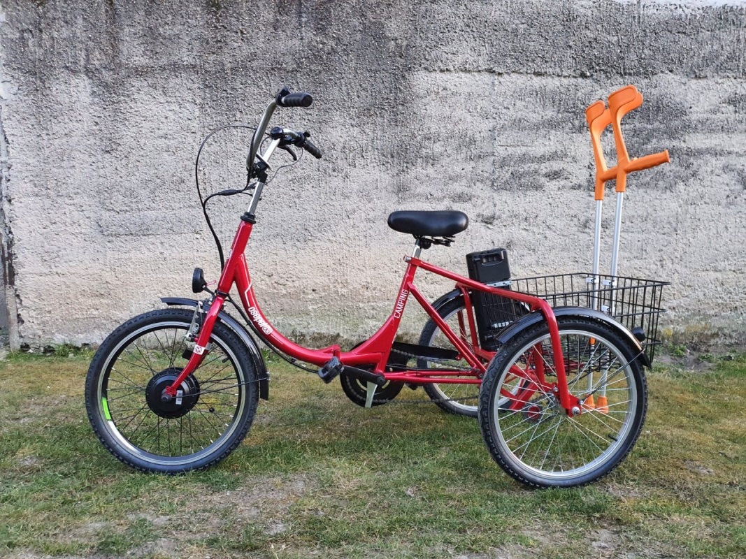 Elektrisches Dreirad für Senioren Klappbar